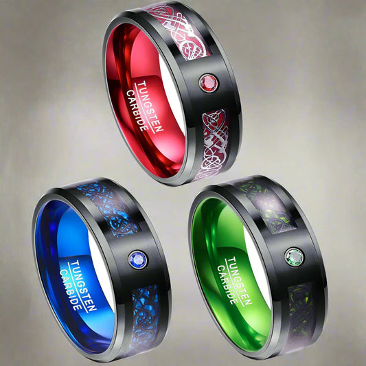 Kaelen – Anillo Hombre con Motivo Celta Tradicional