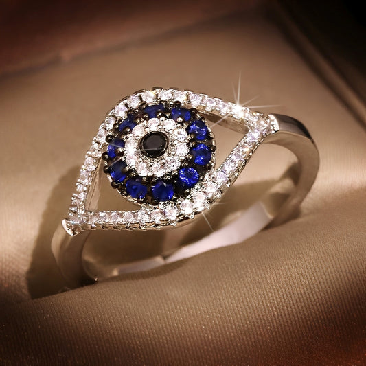 Eleni – Anillo Protector Ojo Azul Matiasma