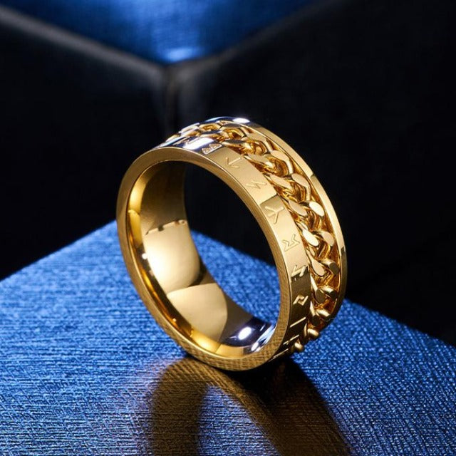 Eirik – Anillo Nórdico Vikingo en 3 Colores