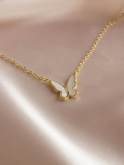 Beabell - Collar de Perlas Mariposa