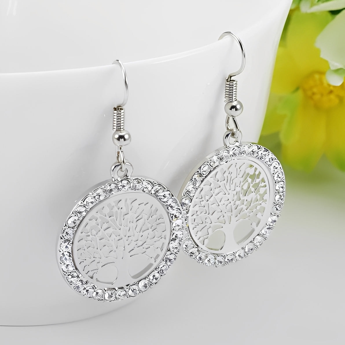 Nerina – Pendientes Simbólicos Árbol de la Vida