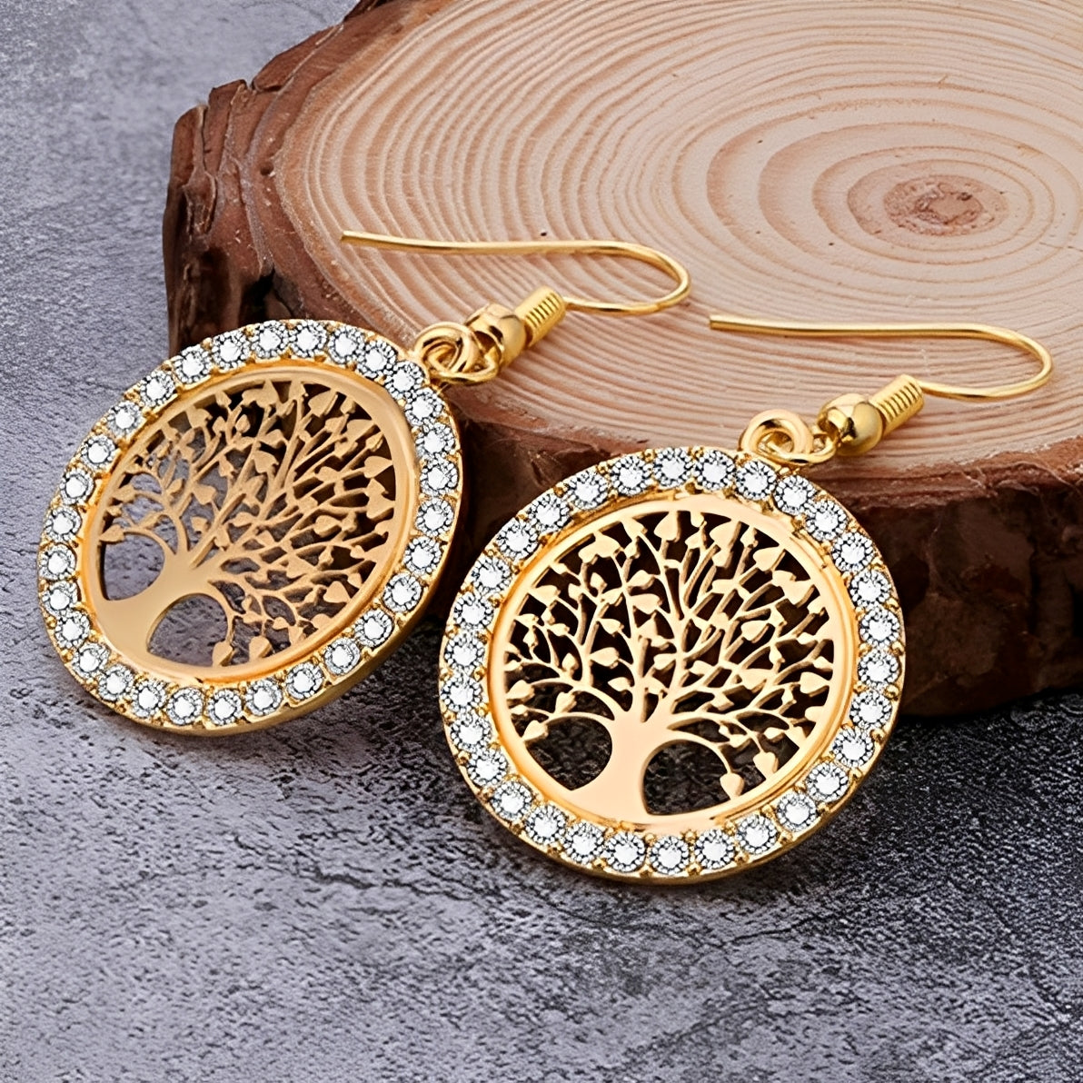 Nerina – Pendientes Simbólicos Árbol de la Vida