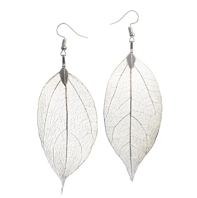 Larah – Pendientes Hojas Estilo Bohemio
