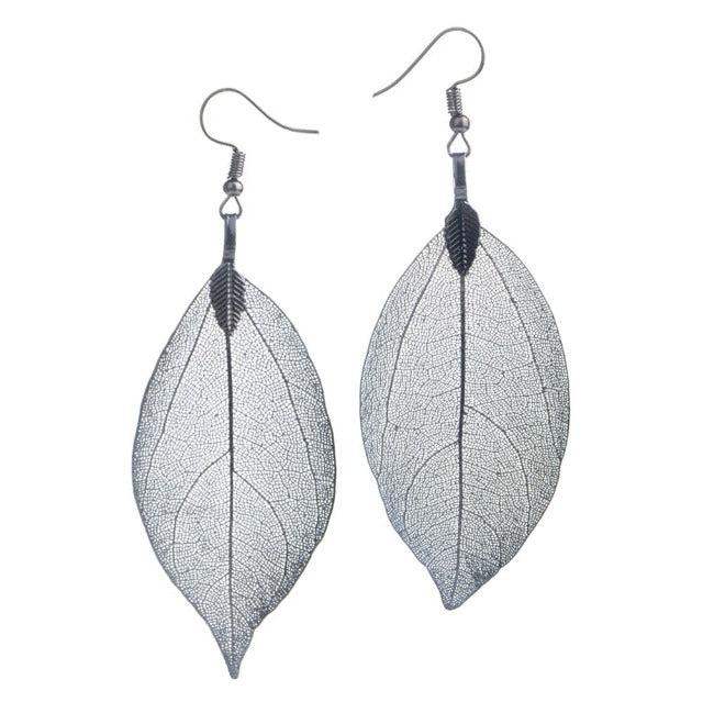 Larah – Pendientes Hojas Estilo Bohemio