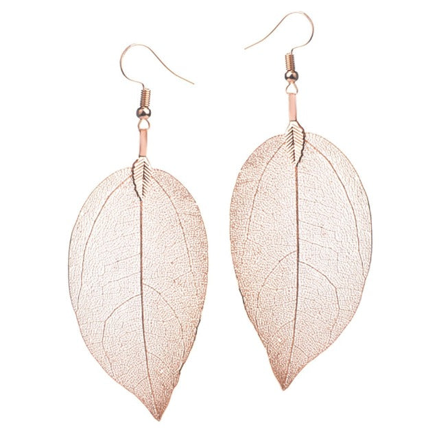 Larah – Pendientes Hojas Estilo Bohemio