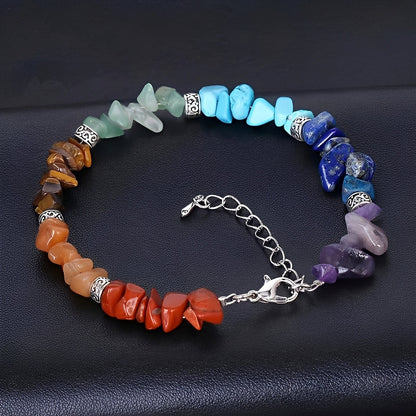 Ayura – Pulsera 7 Chakras en Piedras Verdaderas