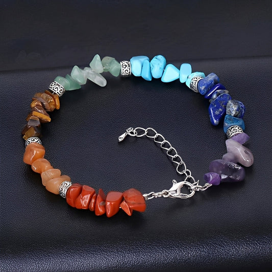 Ayura – Pulsera 7 Chakras en Piedras Verdaderas