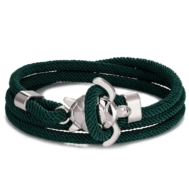 Kailea – Pulsera Tortuga Marina Amuleto de Buena Suerte