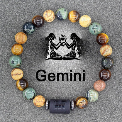 Astraya – Pulsera Zodiaco Elegante