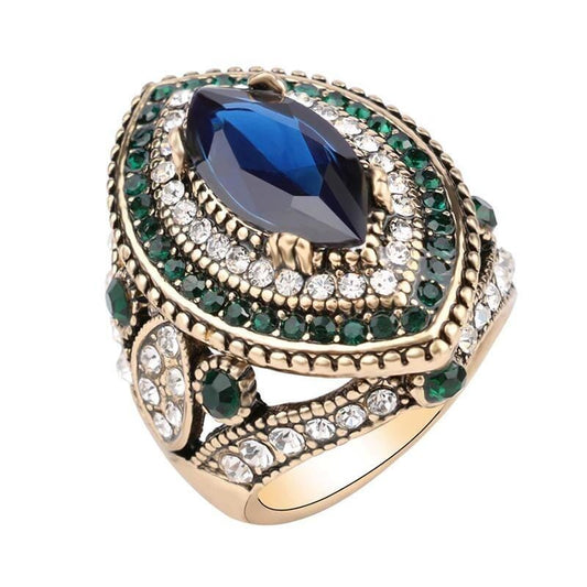 Dianora – Anillo Mosaico en Zafiros