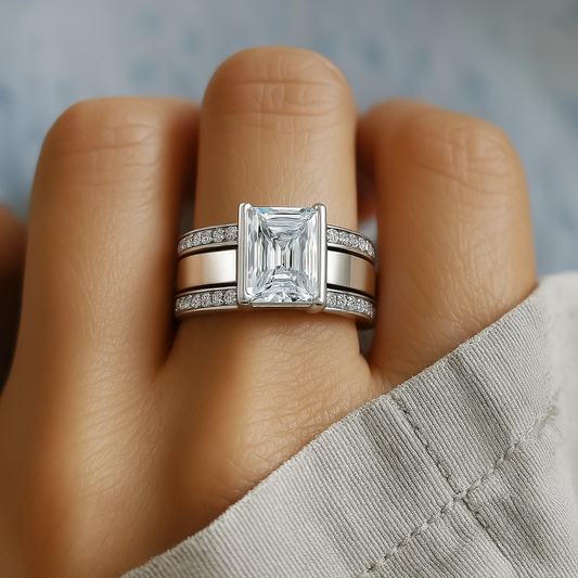 Amy – Anillo Vintage con Cristal Incrustado