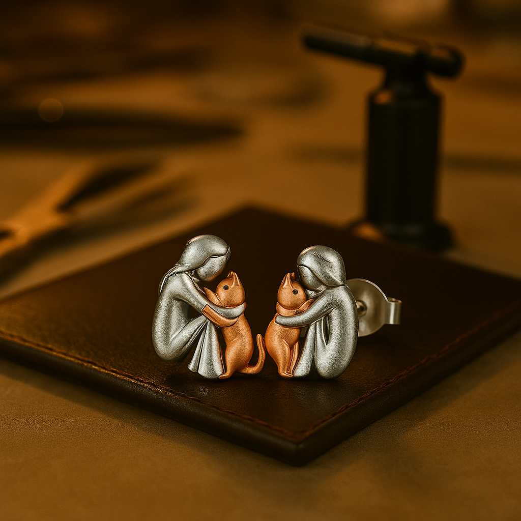 Miko – Pendientes Gato Bicolores