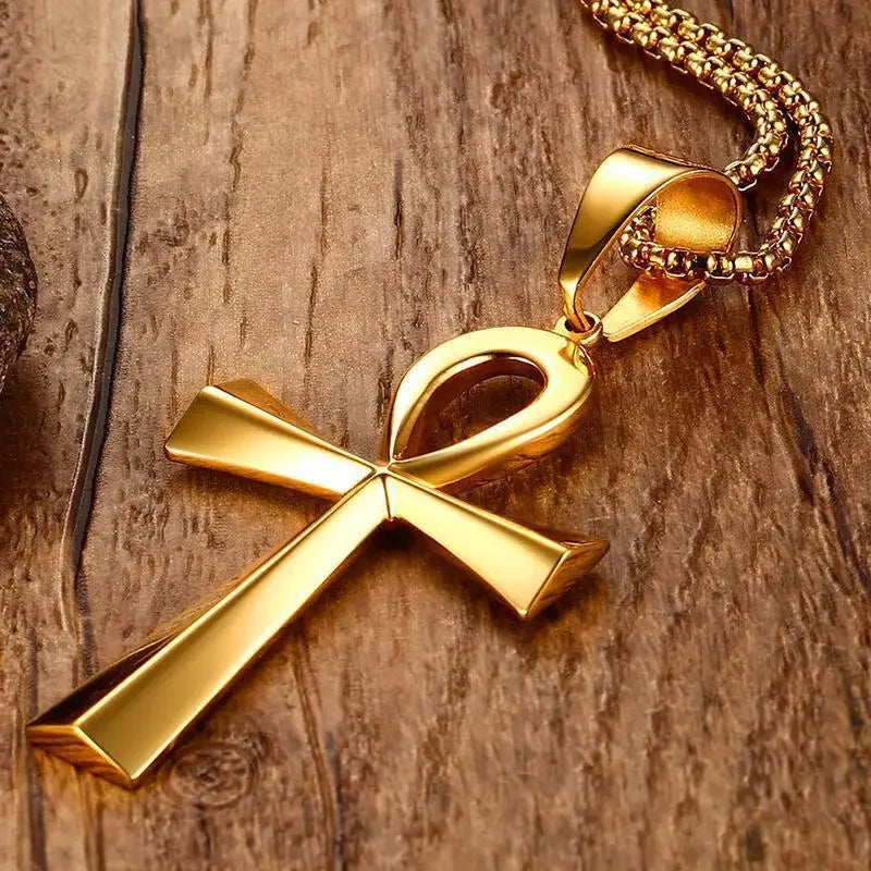 Nefertari – Collar Cruz de Vida Egipcia