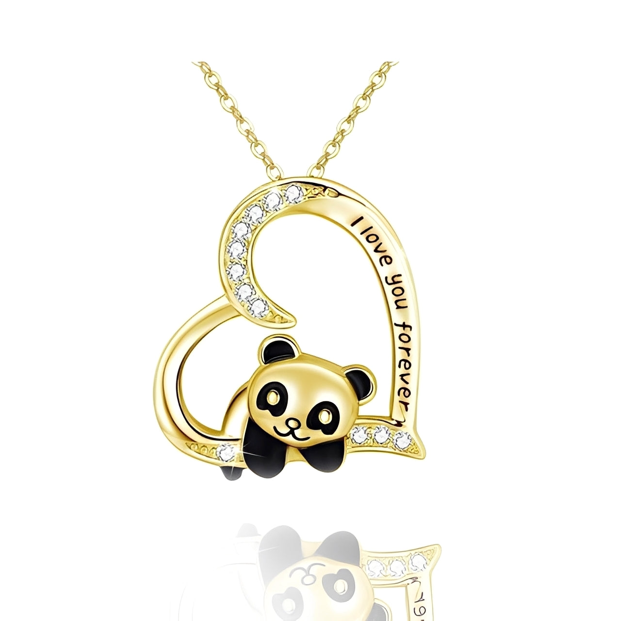 Bao – Collar Panda Amuleto de la Suerte