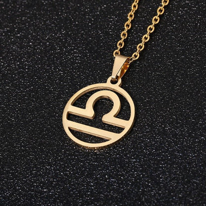 Astra – Collar Zodiaco con Colgante 12 Constelaciones