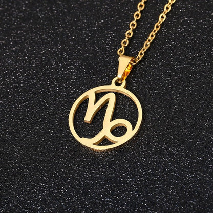 Astra – Collar Zodiaco con Colgante 12 Constelaciones