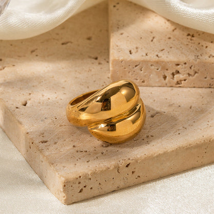 Avery – Anillo Dorado Refinado