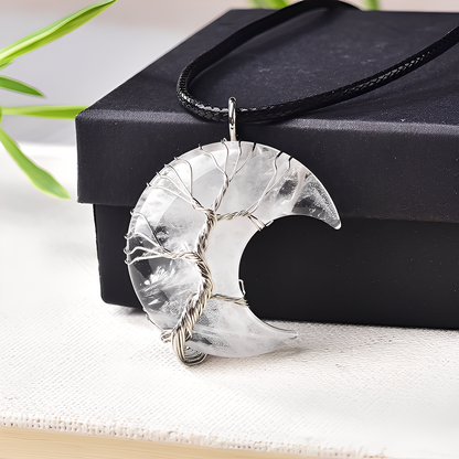 Kylie – Collar Creciente - Árbol de Vida