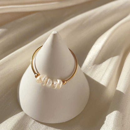 Soline – Anillo Perla Barroca Luminosa