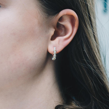 Mariela – Pendientes Aro Margarita Elegantes