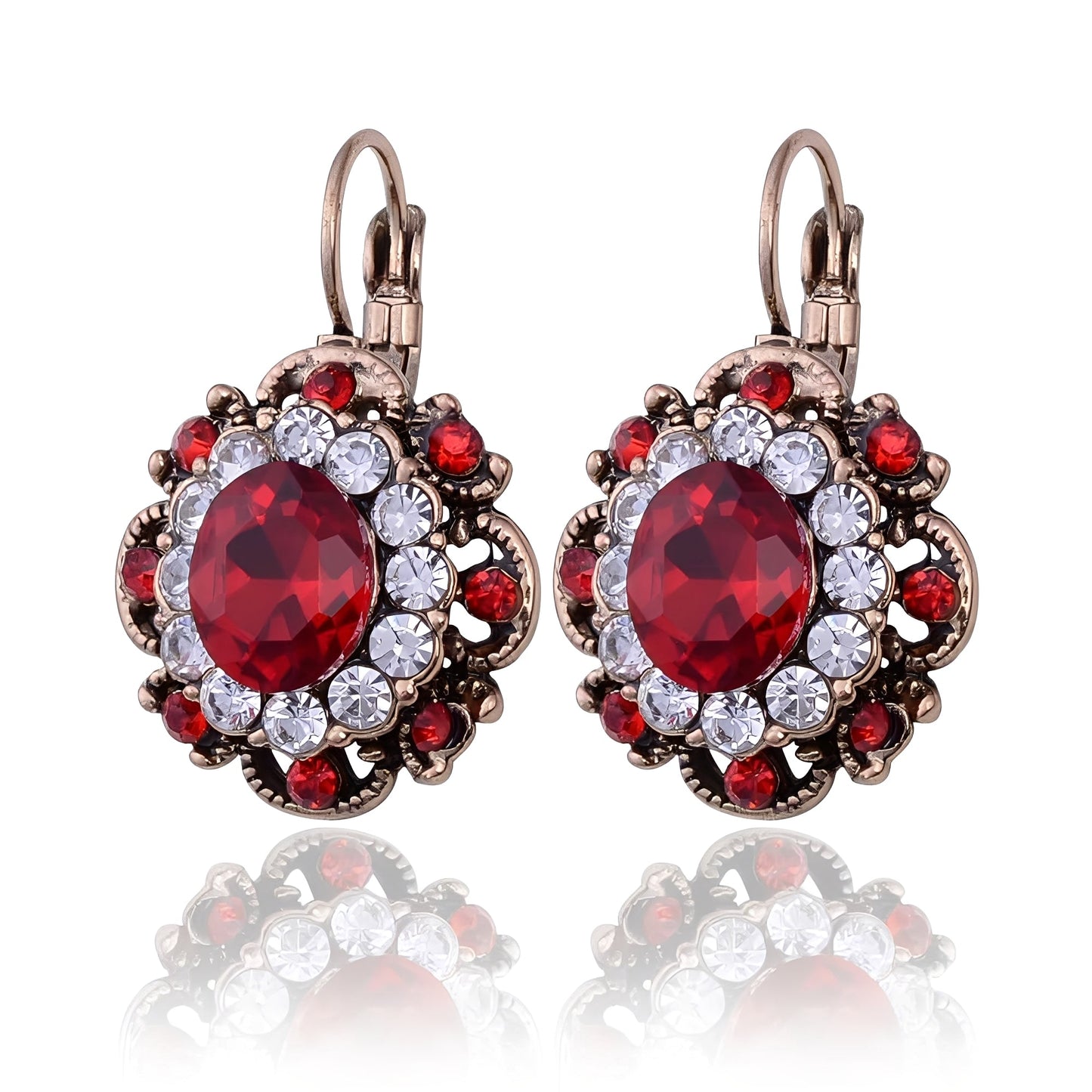 Katie – Pendientes Cristal & Zafiro