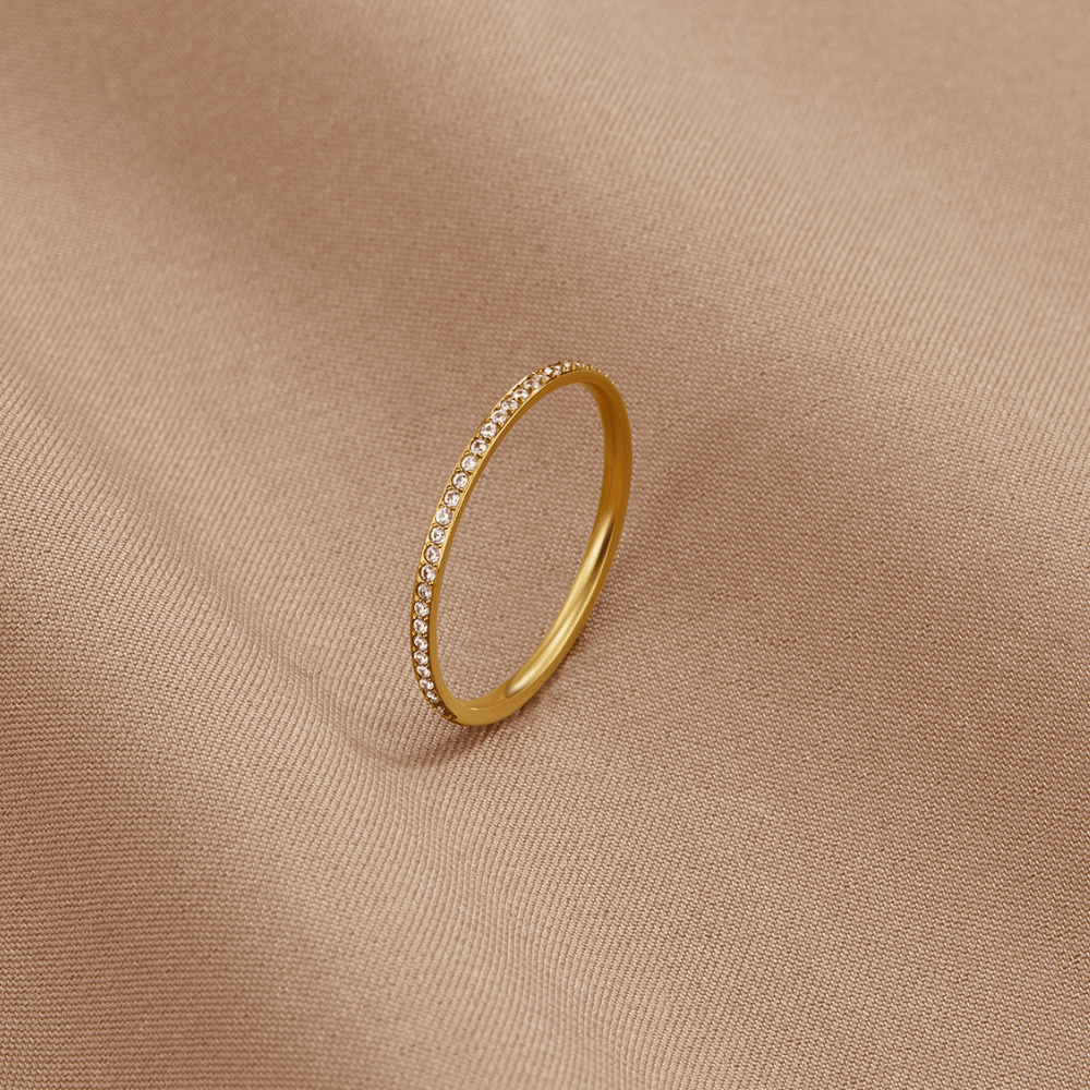 Vanya – Anillo de Eternidad con Cristales
