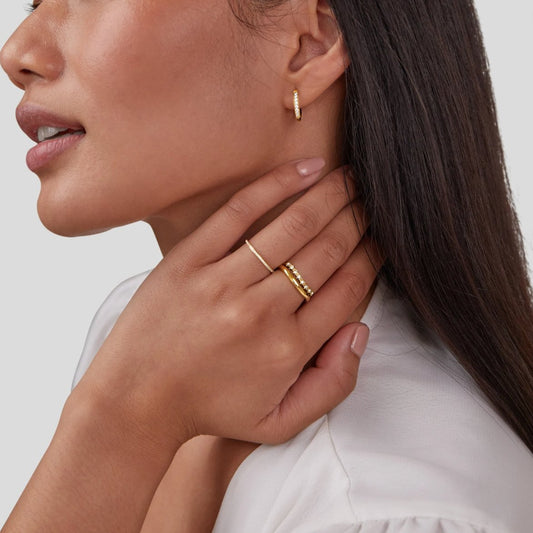 Vanya – Anillo de Eternidad con Cristales