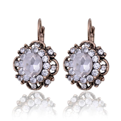 Katie – Pendientes Cristal & Zafiro