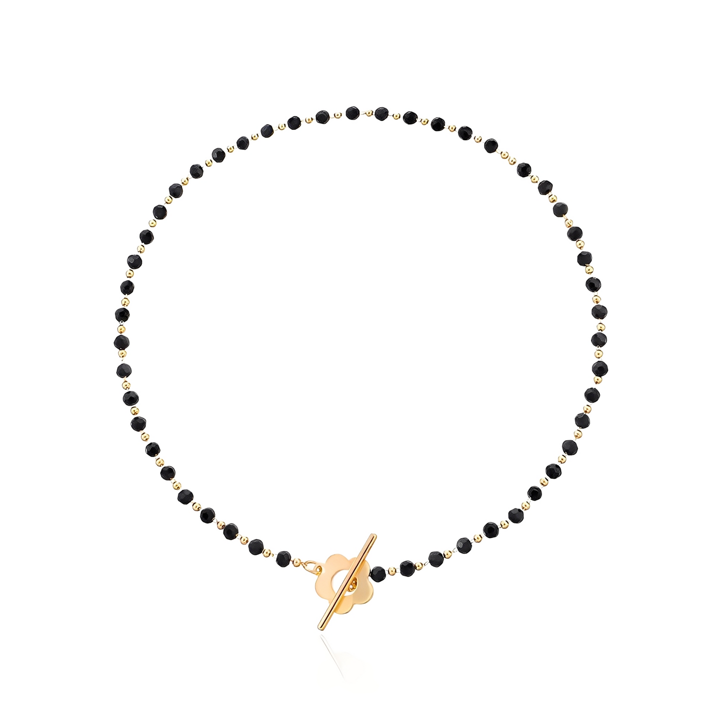 Naya – Collar Cuello Floral con Cierre Flor