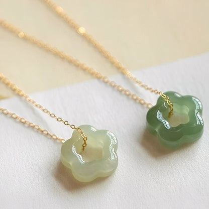 Isabelle – Collar Flor de Jade