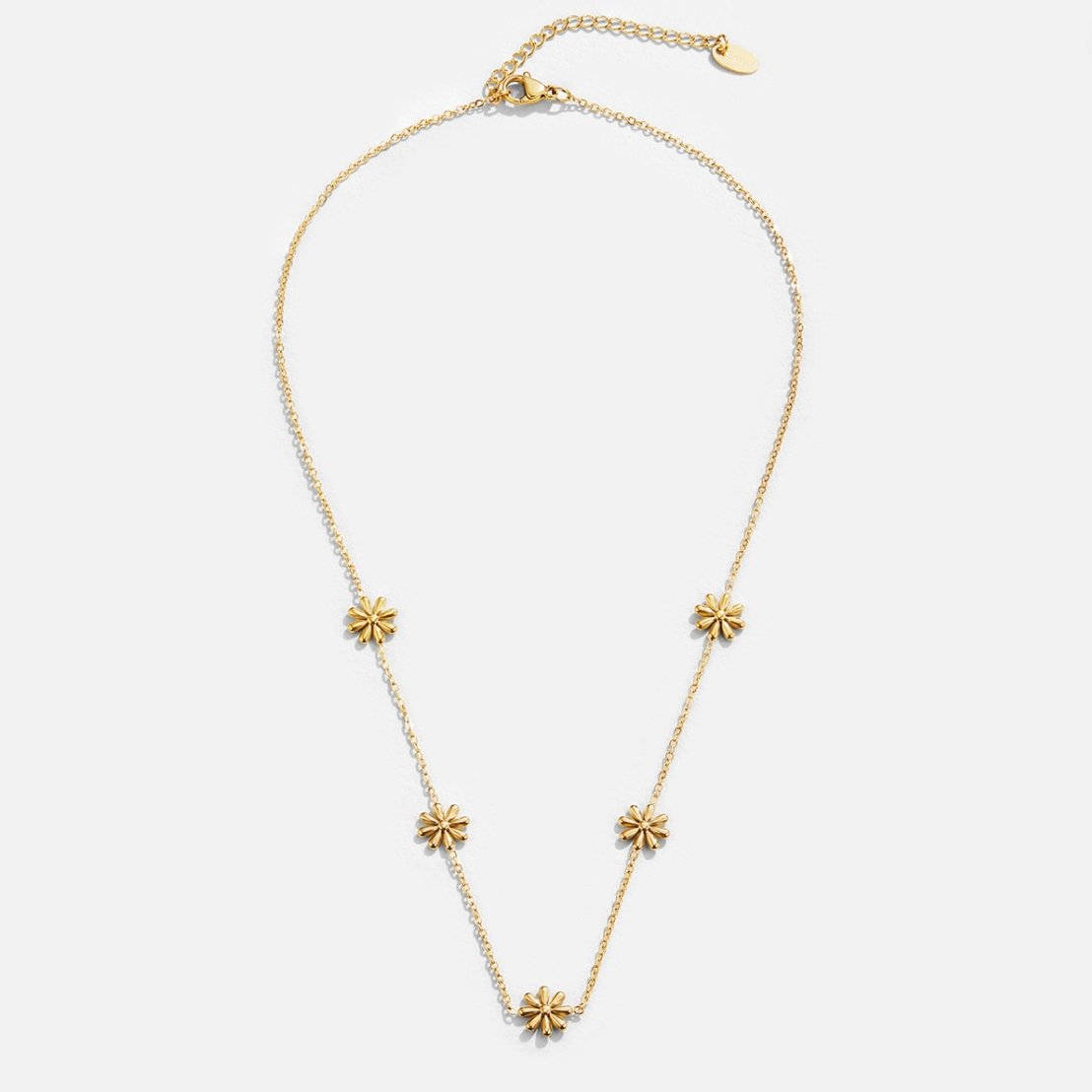 Joyce – Collar Flor en Oro 18K