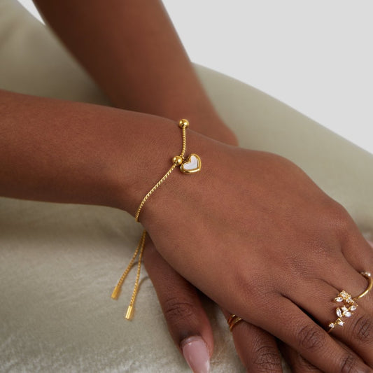 Hecate - Pulsera de corazón de amor eterno