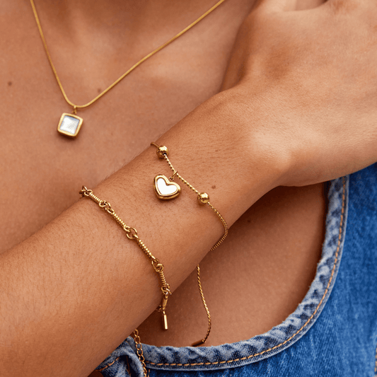 Adelina – Pulsera Corazón Amor Eterno