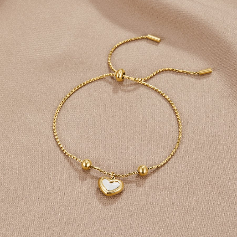 Hecate - Pulsera de corazón de amor eterno