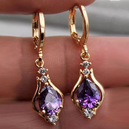 Kate - Pendientes de Corazón Arcoíris