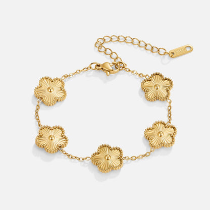 Clary – Pulsera Trébol Dorado