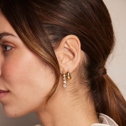 Camille – Pendientes Aros Cónicos