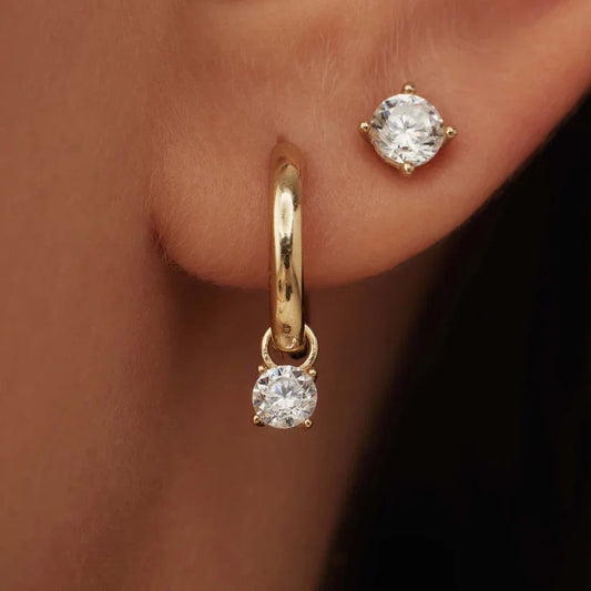 Lunara – Pendientes de Piedras Elegantes