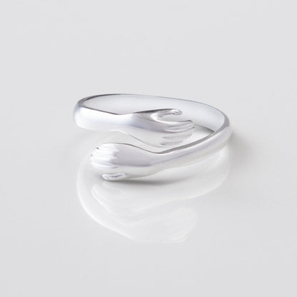 Anillo de Abrazo - Anillo de Mano de Abrazo