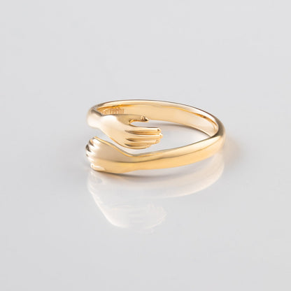 Anillo de Abrazo - Anillo de Mano de Abrazo