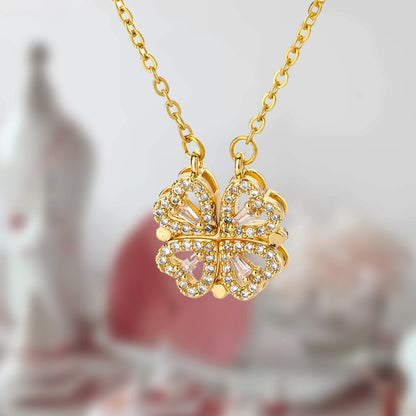 Collar de Trébol de Cuatro Hojas