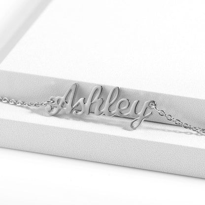 Anillo de tobillo personalizado en oro - Pulsera de tobillo con tu nombre