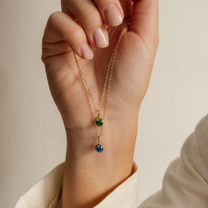 Collar con piedra de nacimiento - Collar con gema