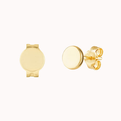 Tiny circle dot - Pendientes minimalistas