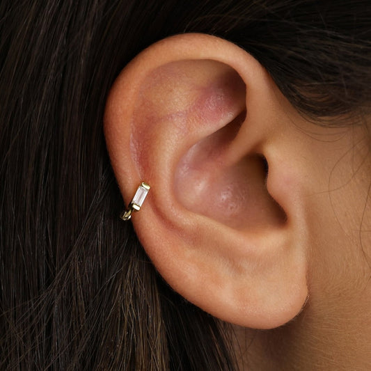 Pendientes de diamantes - Pendientes baguette