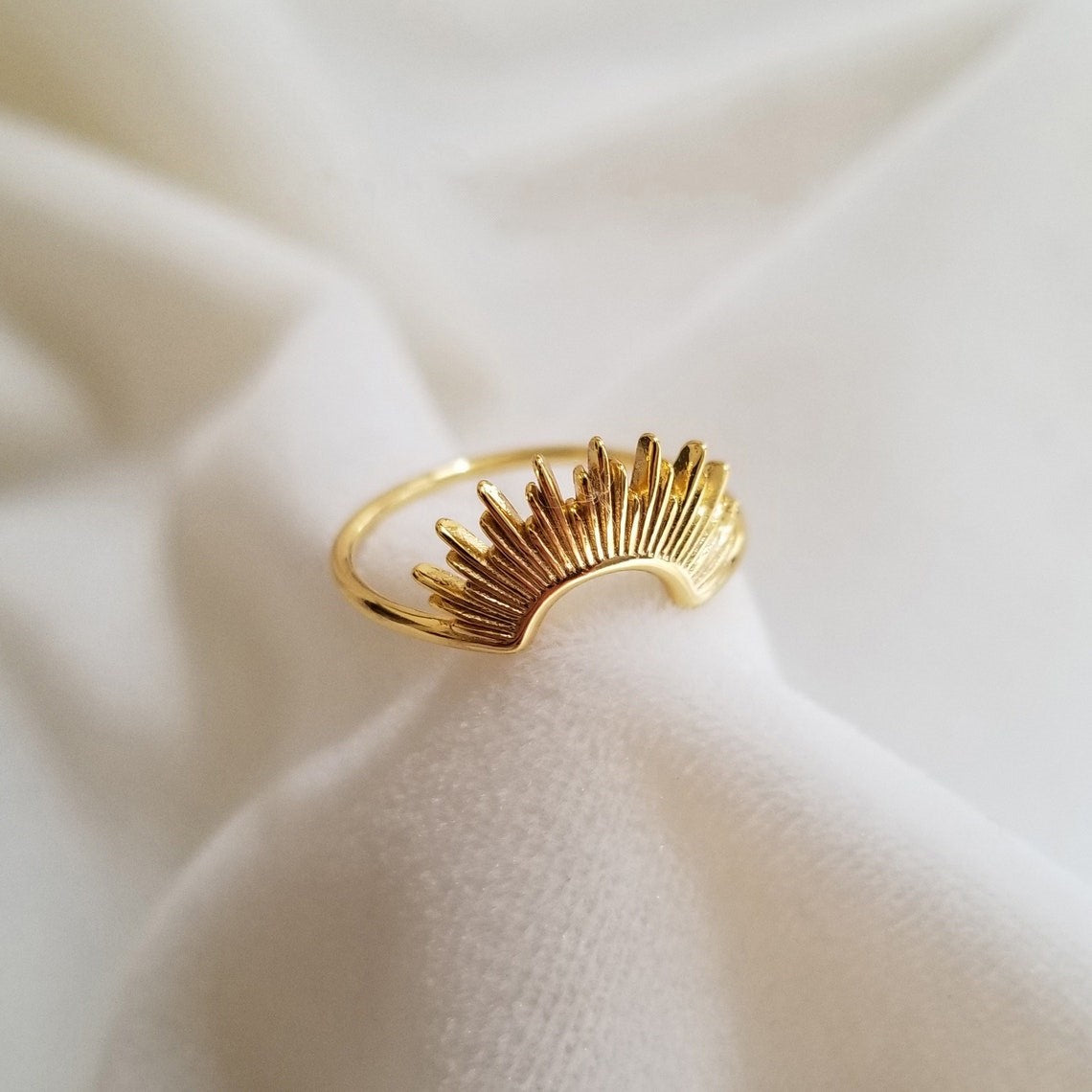 Anillo Rayos del Sol - Anillo Sol Naciente