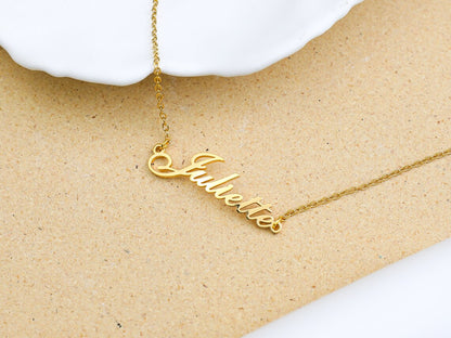 Anillo de tobillo personalizado en oro - Pulsera de tobillo con tu nombre