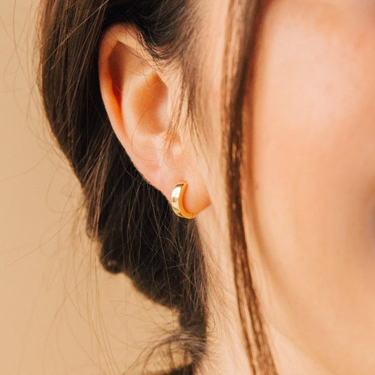 Aros Clásicos - Pequeños Hoops Minimalistas