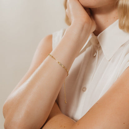 Shay – Pulsera Mini Placa Personalizada