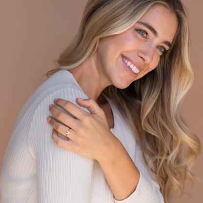 Mariposa – Anillo Diamante Elegante